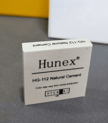 HG-112 Natural Cement Hunex Solid Surface
